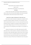 FPX4020.docx  NURS-FPX4020  Enhancing Quality & Safety in Medication Administration  Capella University  NURS-FPX4020: Improving Quality of Care and Patient Safety  Introduction  This paper examines safety quality issues pertaining to medicat