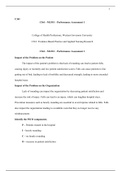 C361   MLM1.edited.edited  1 .docx    C361  C361 - MLM1  €“ Performance Assessment 1  College of Health Professions, Western Governors University  C361: Evidence-Based Practice and Applied Nursing Research   C361 - MLM1  €“ Performance Assessment 1  Impac