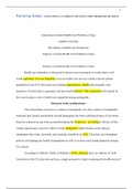 3Analyzing a Current Health Care      3 2.docx    Analyzing a Current Health Care Problem or Issue  Capella University  Developing a Health Care Perspective  Analyze a Current Health Care Problem or Issue  Analyze a Current Health Care Problem or Issue  H