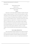 NURS FPX4020  Assessment1 1.docx  NURS-FPX4020   Enhancing Quality and Safety  Capella University  Improving Quality of Care and Patient Safety  NURS-FPX4020  Summary  Patient safety is one of the topmost important responsibilities for healthcare professi