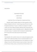 NHS FPX4010  ASSESSMENT 3 1.docx    NURS-FPX4010  Interdisciplinary Plan Proposal  Capella University  NURS-FPX4010  Leading People, Processes, and Organizations in Interprofessional Practice  Operational workflow and adequate staffing are an essential re