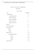 JGM1 Task 2       Stockholder Report.docx    JGM1 Task 2: Carbon Cruisers  €“ Stockholder Report  MBA Capstone  Table of Contents:  Title:Page Number:  Stockholder Report3 - 8  Corporate Strategic Thrust3 - 5  Superior Manufacturing3  Strong Asset Managem