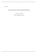 Written Assignment Unit 5.docx    BUS 5910  Science Construction PLC: Insolvency and Financial Restructuring  University of the People  BUS 5910: Management Capstone  Science Construction PLC: Insolvency and Financial Restructuring  Science Construction P