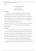 Use of Alcohol among Athletes   Copy.docx  KIN-520  Use of Alcohol among Athletes  Adams State University  KIN-520: Mental Health in Sport  Introduction  Adolescence is a vulnerable time. Children undergo a multitude of physical and emotional changes. Env