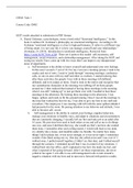 Task 1   Emotional and Cultural Intelligence 11.16.2020.docx  CHM1 Task 1  Course Code: D082  GEIT results attached to submission in PDF format.   A.Daniel Goleman, a psychologist, wrote a book titled  €œEmotional Intelligence.   In this book it outlines 