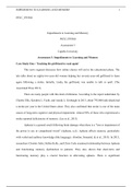 PSYC FP3500  Assesment3 1.docx  PSYC_FP3500  Impediments to Learning and Memory  PSYC-FP3500   Assessment 3  Capella University  Assessment 3: Impediments to Learning and Memory  Case Study One:  €˜Teaching his girlfriend to read again    This news segmen