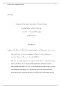 PSY FP7411 Assessment1 1.docx    PSY-FP7411  Comparison of Interventions and Learning Theories in Athletics  Learning Theories in Sports Psychology  Assessment 1:  Annotated Bibliography   Capella University  Introduction    Ferguson,  D. D., &  Jones,  K