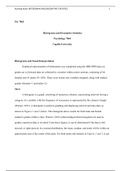 Psy7864 U3A1 .docx    Psy 7864   Histograms and Descriptive Statistics  Psychology 7864  Capella University  Histograms and Visual Interpretation   Graphical representation of information was completed using the IBM SPSS data set, grades.sav (a fictional 