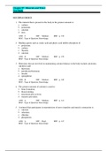 NUR 1172 / NUR1172 Chapter 07: Minerals and Water Test Bank