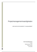 Moduleopdracht Projectmanagementvaardigheden - cijfer 9