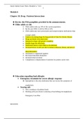 NUR 1172: Nutritional Principles Exam 3 Study Guide.