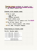 CH107 - Transition metals