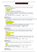 NURS N4465 Module 4 Quiz. All Correct Answers & Verified