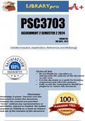 PSC3703 Assignment 2 (ESSAY) Semester 2 2024