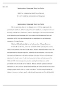 Incorporation of Management Theory into Practice.docx    HCA- 465  Incorporation of Management Theory into Practice  Health Care Administration, Grand Canyon University HCA- 465: Health Care Administration and Management   Incorporation of Management Theo