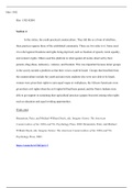 extra credit unit 2.edited.docx  Hist -1302  Hist -1302-82001  Section A  In the sixties, the youth practiced counterculture. They did this as a form of rebellion;  their practices oppose those of the established community. There are two sides to it. Some