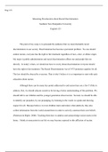 English Assignment 7 1.docx  Eng 123  Educating Preschoolers about Racial Discrimination  Southern New Hampshire University  English 123  The point of my essay is to persuade the audience that we must dismantle racial discrimination in our society. Discri