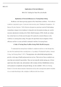 Week 2 Implications of External Influences v1.docx    MHA/543  Implications of External Influences  MHA/543: Tackling the Talent War in the Health   Implications of External Influences in a Nursing Home Setting  Healthcare is the fastest-growing segment o