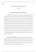 Should Prisons Be Privatized Argumentative Paper.docx    CJA/454  Should Prisons Be Privatized Argumentative Paper  CJA/454  Should Prisons Be Privatized Argumentative Paper  According to the ACLU, €œprivate prison companies essentially admit that their b