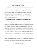 ProjectTimeline.docx    Project Timeline Grant Writing  In every city in the United States homelessness is a problem. Homelessness is associated with many adverse health outcomes, which mean that homelessness is recognized by professionals as a social det