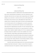 WeekThreeAssignment LeadingGroupChallengesPaper.doc    AJS / 534  Leading Group Challenges Paper  AJS / 534  Leading Group Challenges Paper  Within the prison system there are different groups of team members that perform various actions. Positive, profes