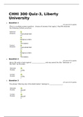 CHHI 300 Quiz 3  Answer-(4 Versions),  CHHI 300 Survey of the History of Christianity.