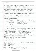 Lecture notes: Maths for Engineers and Scientists (Math1551): Functions of Several Variables