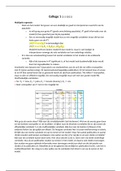 Statistiek III - College 1