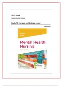 TEST BANK - MENTAL HEALTH NURSING, 6TH EDITION (GORMAN, 2023), CHAPTER 1-22 | ALL CHAPTERS QUESTIONS AND ANSWERS ALREADY PASSED COMPLETE AND WELL EXPLAINED BY EXPERTS WITH RATIONALES 100% CORRECT GRADED A+ LATEST UPDATE 2024 100% GUARANTEED SUCCESS AFTER 