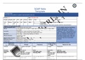 NR 509 : NEUROLOGICAL SOAP NOTE -CHAMBERLAIN UNIVERITY