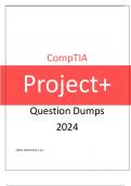 CompTIA Project+ Questions & Answers