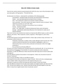 BIOS 242 Midterm Study Guide