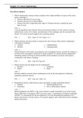 Chapter 13 Cancer Epidemiology TESTBANK Chamberlain College