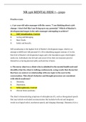 NR 326 MENTAL HESI 7_2020 | NR326 MENTAL HESI 7_Graded A