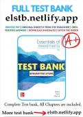 Test bank for essentials of investments 12th edition bodie full chapter