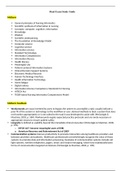 Final Exam Study Guide NURSING 599