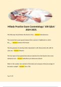 Milady Practice Exam Cosmetology/ 100 Q&A/ 2024-2025. 