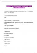 NUR 228 - SEIZURES EXAM QUESTIONS WITH CORRECT ANSWERS