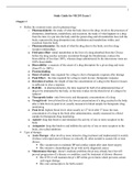 NR 293 Exam 1 Study Guide Chamberlain College