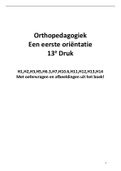 Orthopedagogiek 13e druk & H10 en H4 van Pedagogiek een inleiding