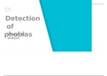 DETECTION OF PHOBIAS THROUGH RT ANALYSIS