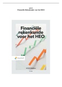Samenvatting Financiële rekenkunde voor het HEO, Avans Jaar 1 P3 (KWT) Kwantitatieve Technieken