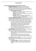 NUR 2488 / NUR2488: Mental Health Exam 1 Study Guide.