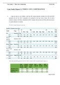 SOC 200 - Case Study Report 1: THREE JAYS CORPORATION; Complete solution. A+ Guide