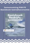 Samenvattingen P3 Avans PIM, KWT, FOR (accountancy/finance&control)