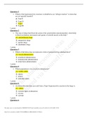 Rasmussen College - HIM 2214 Module 2 Quiz Pathophysiology, All Correct Answers with Explanations (Latest 2021) 100% Correct Study Guide, Download to Score A