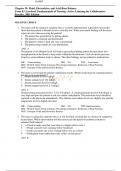 Chapter 39 Fluid, Electrolytes, and Acid-Base Balance