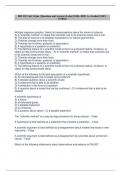 BIO 201 Unit 1 Quiz | Questions and Answers Latest {2024- 2025} A+ Graded | 100% Verified