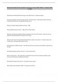 Russian Revolution Exam | Questions And Answers Latest {2024- 2025} A+ Graded | 100% Verified