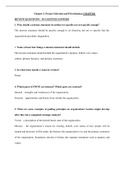 Project Management Chapter 02 Test Bank Questions, All Correct Answers with Explanations (Latest 2021) 100% Correct Study Guide, Download to Score A